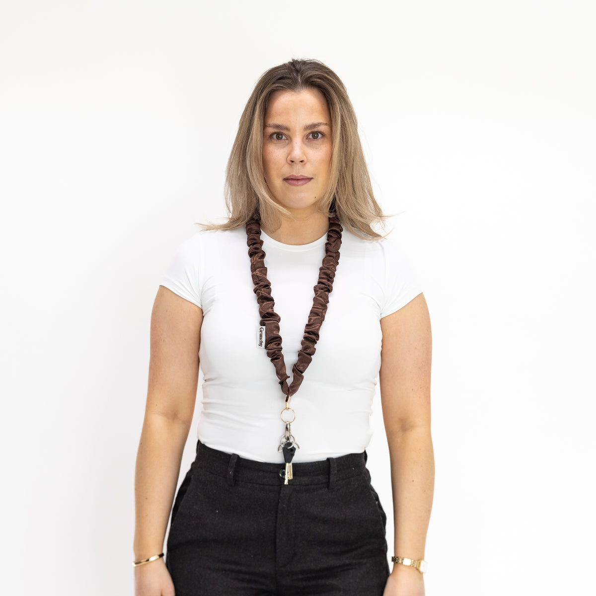 Brown | Brown Grunchy Short3