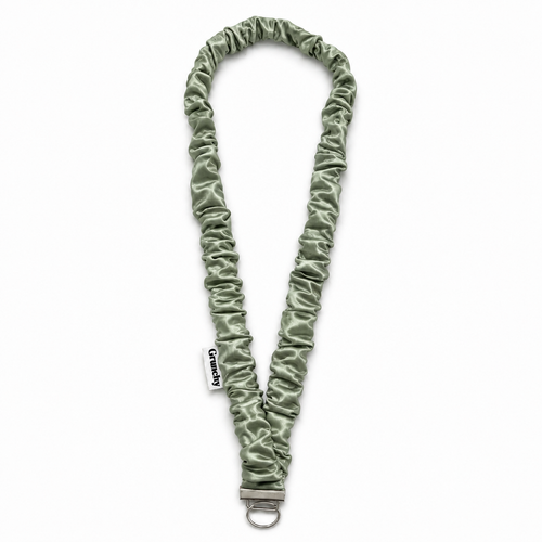 Green | Green Grunchy lanyard detail