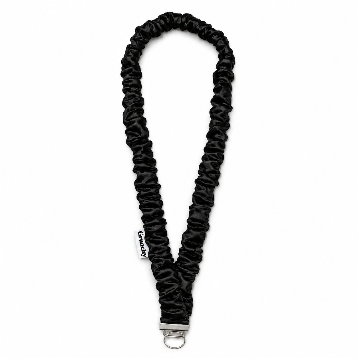 Black | Black Grunchy lanyard detail
