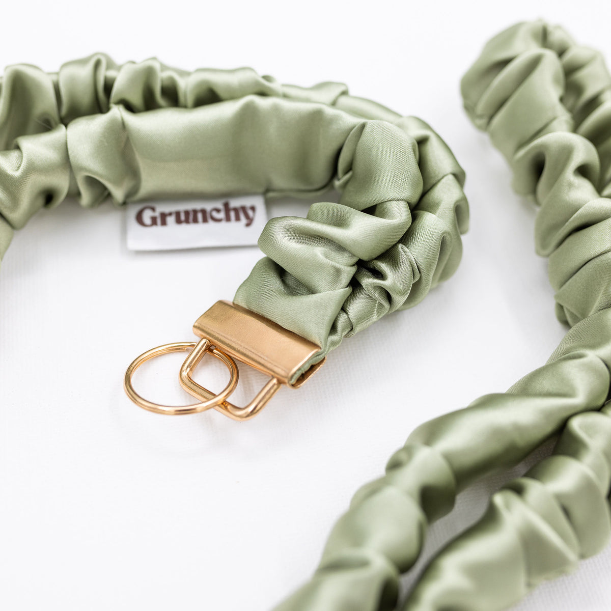 green | green Grunchy lanyard detailed view
